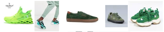 zapatillas verdes
